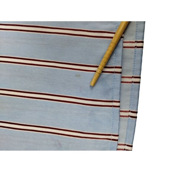 Sonoma Womens 2X Blue Striped Spaghetti Strap Tank Top - Picture 6 of 7